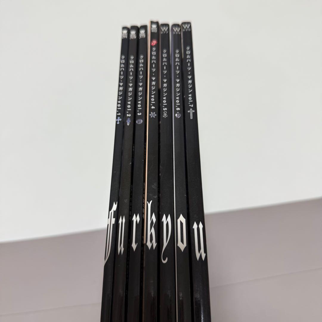 クロムハーツ　CHROME HEARTS MAGAZINE vol.1-7