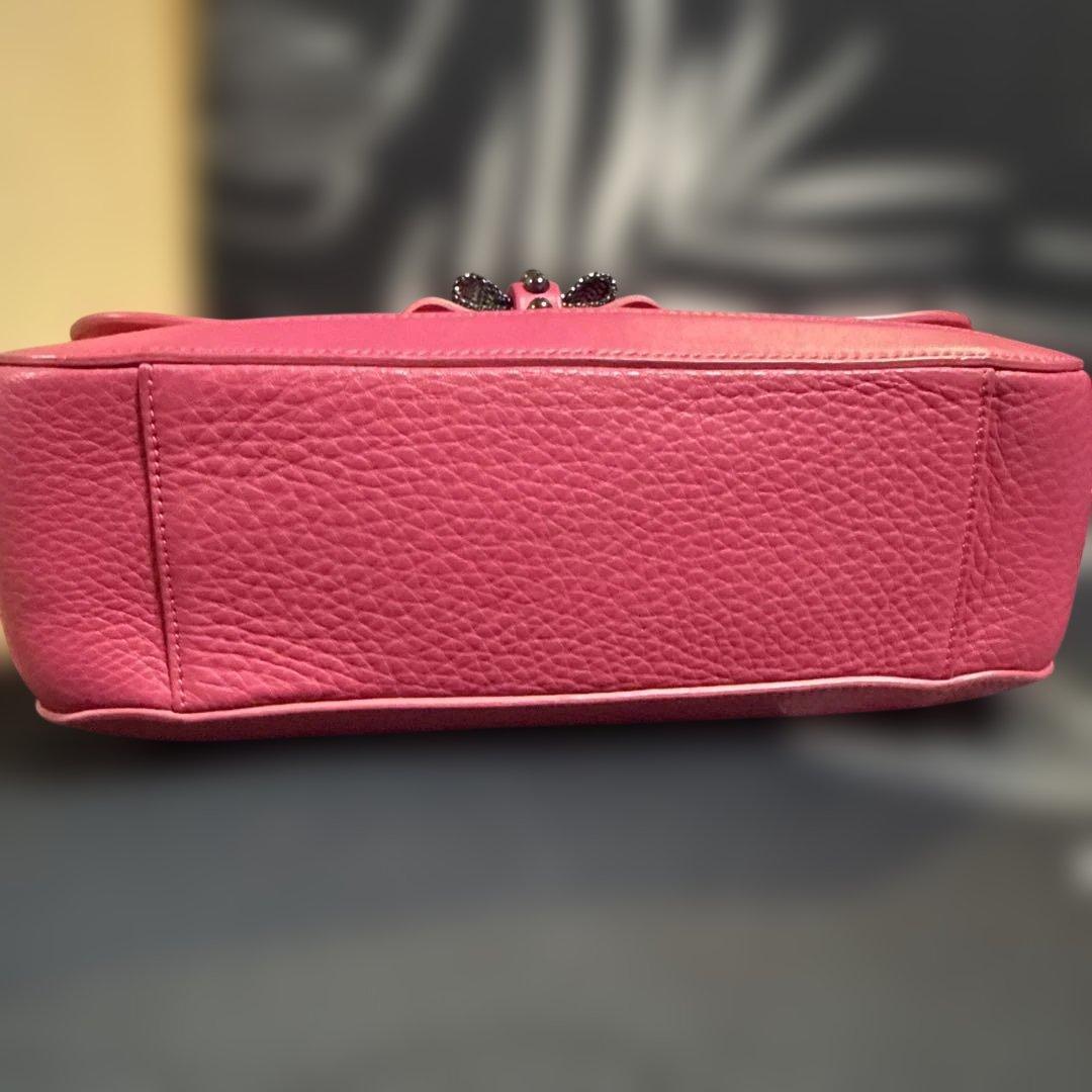 クリスチャン・ルブタン レザー ショルダーバッグ