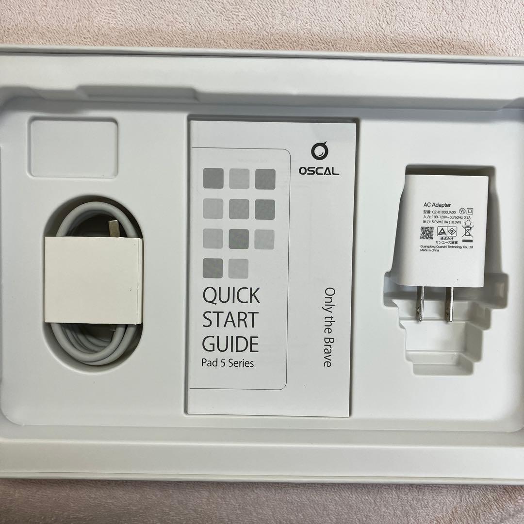OSCAL パッド5 8.68インチ タブレット グレイシャルブルー