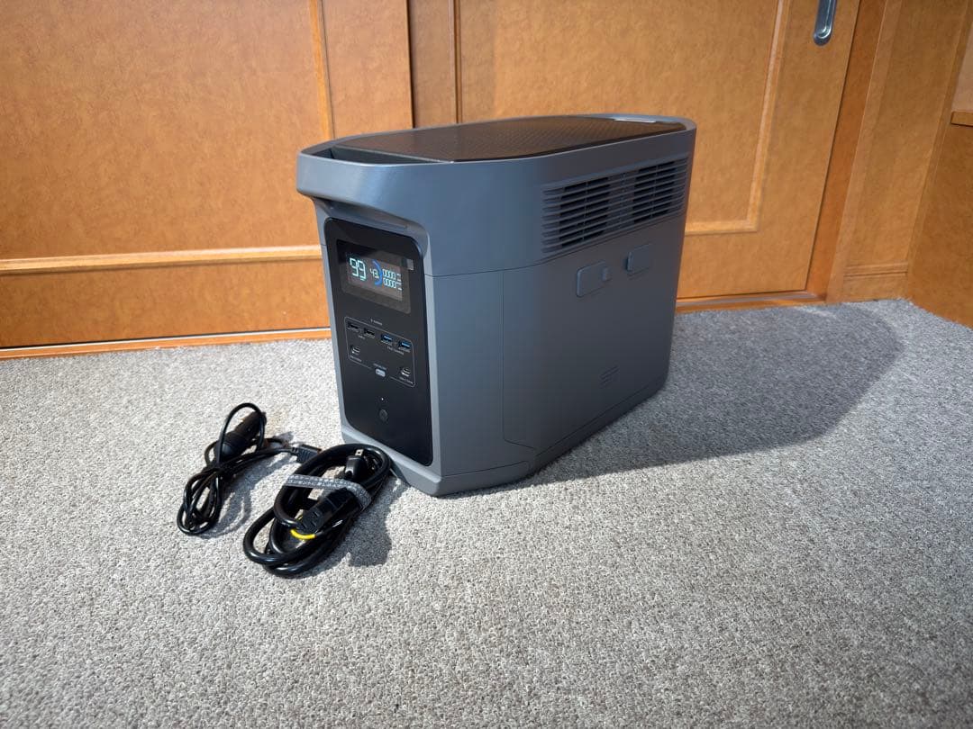 【新製品】EcoFlow Delta2 Max S 2,000Wh 【美品】