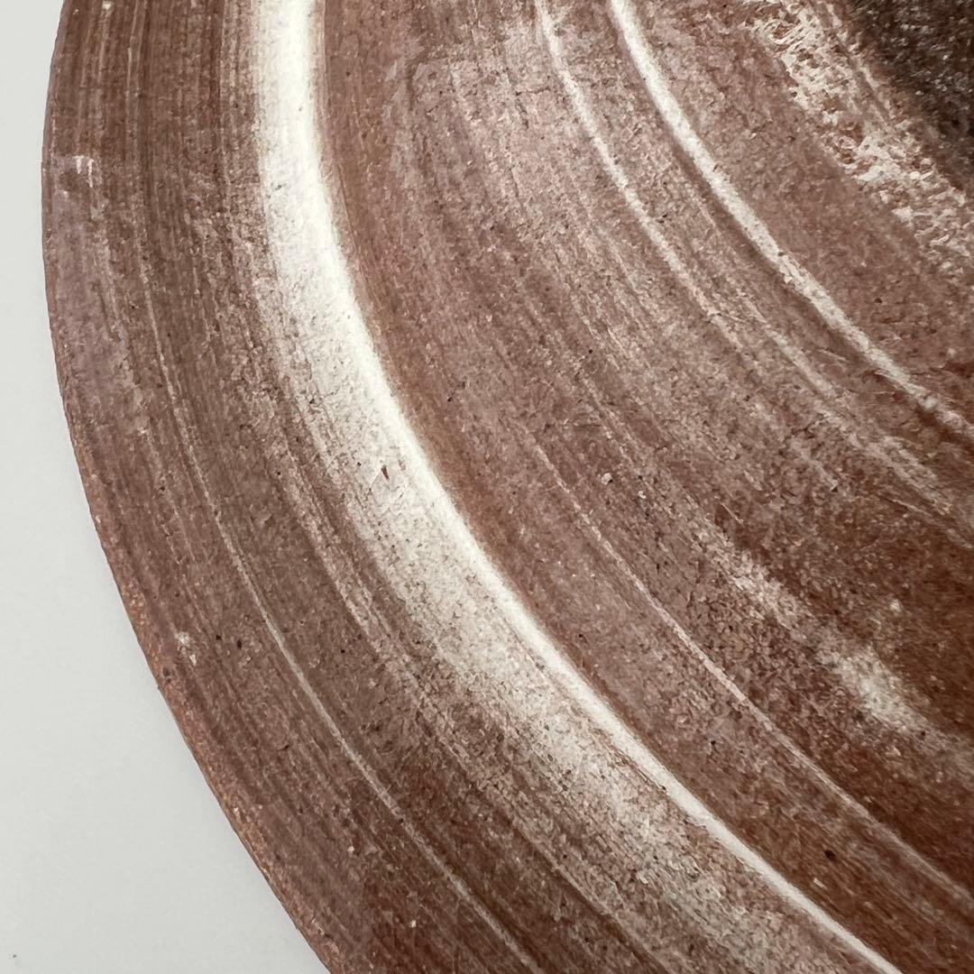 唐津焼　中里太郎右衛門窯　絵唐津額皿　「沢瀉、鷺」