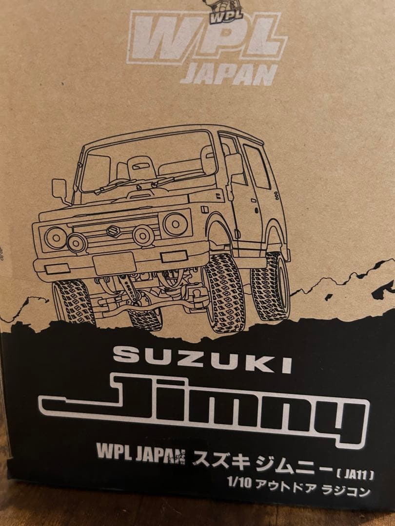 SUZUKI＊ジムニー1/10アウトドアラジコンC74/COYOTE未開封