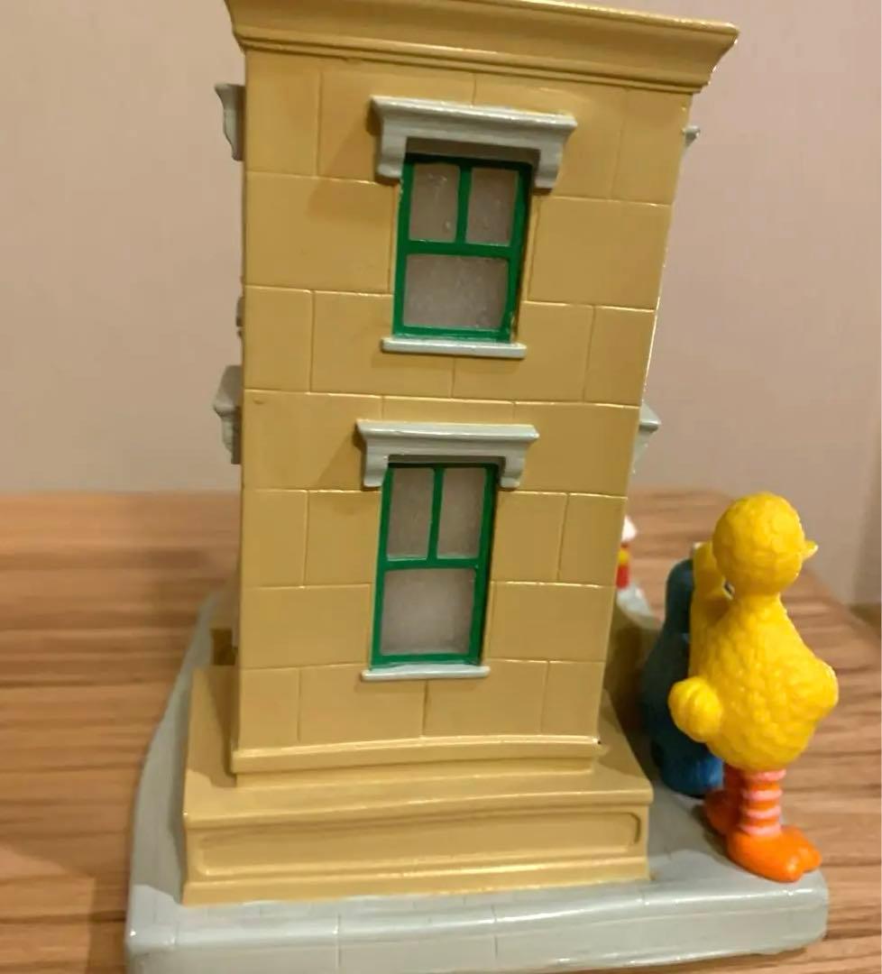 激レア★セサミストリート バード　クッキーモンスター　ジオラマ　フィギュア