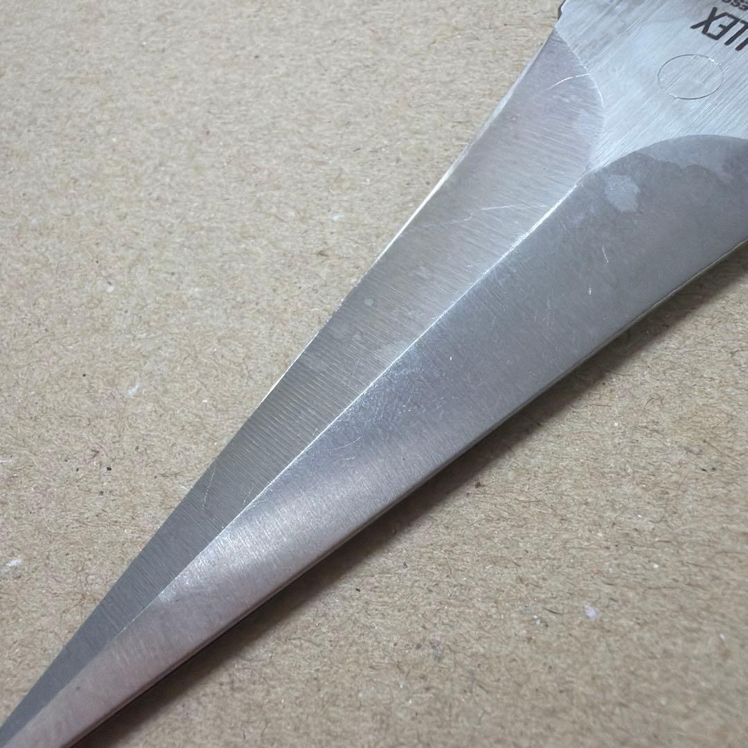 廃盤 ALLEX RAKUSHISYA 落柿舎 三角形 ハサミ 鋏 デザイン 箱