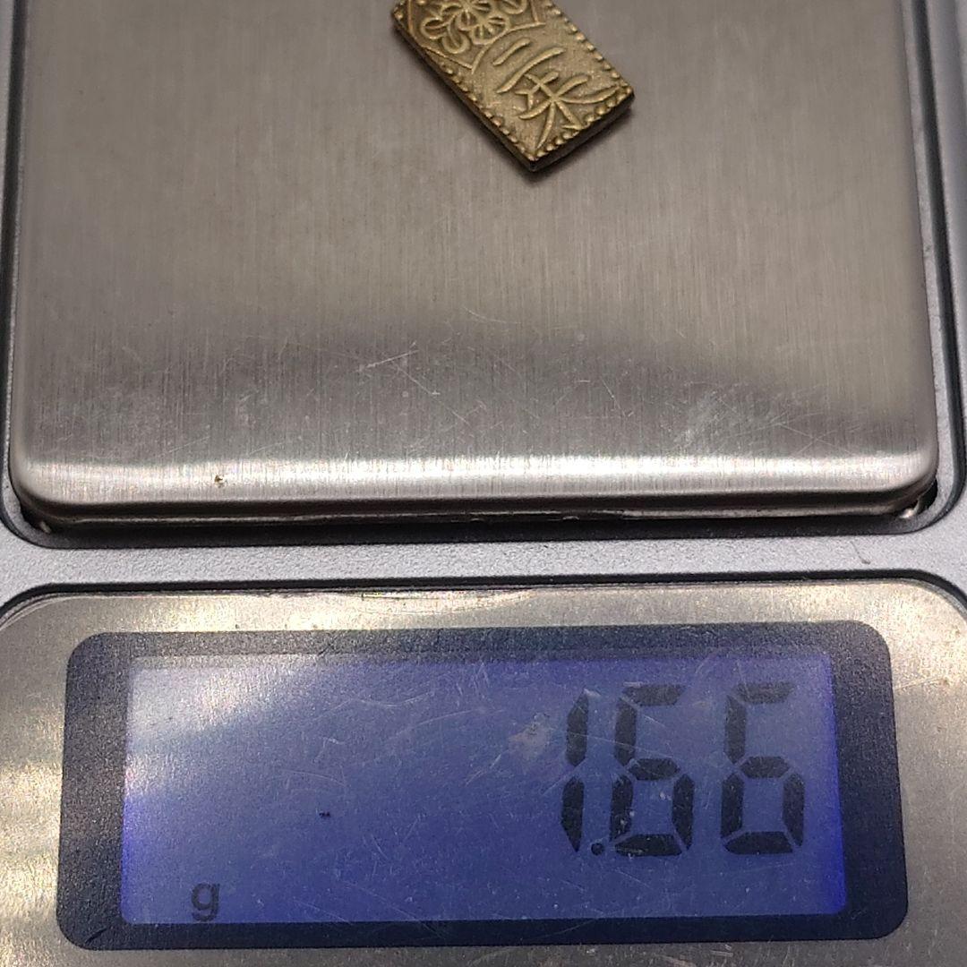 天保二朱判金 1832年〜1858年 1.66g fa1910