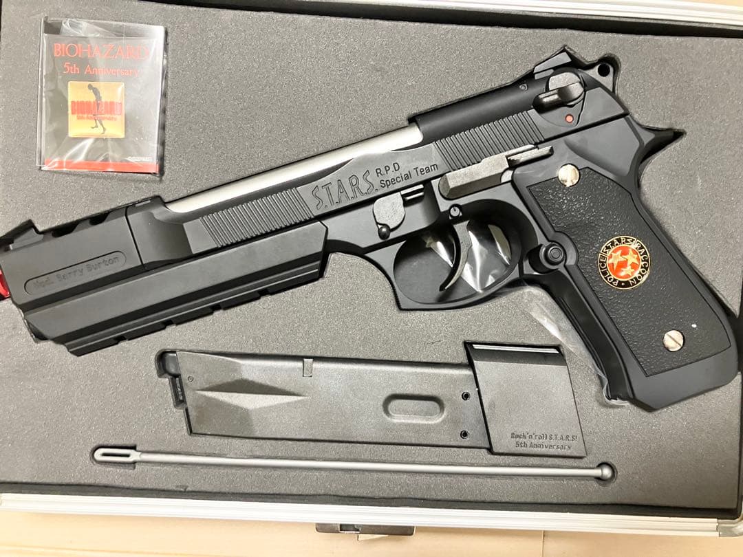 バイオハザード　東京マルイ サムライエッジ バリーバートンモデル 2001