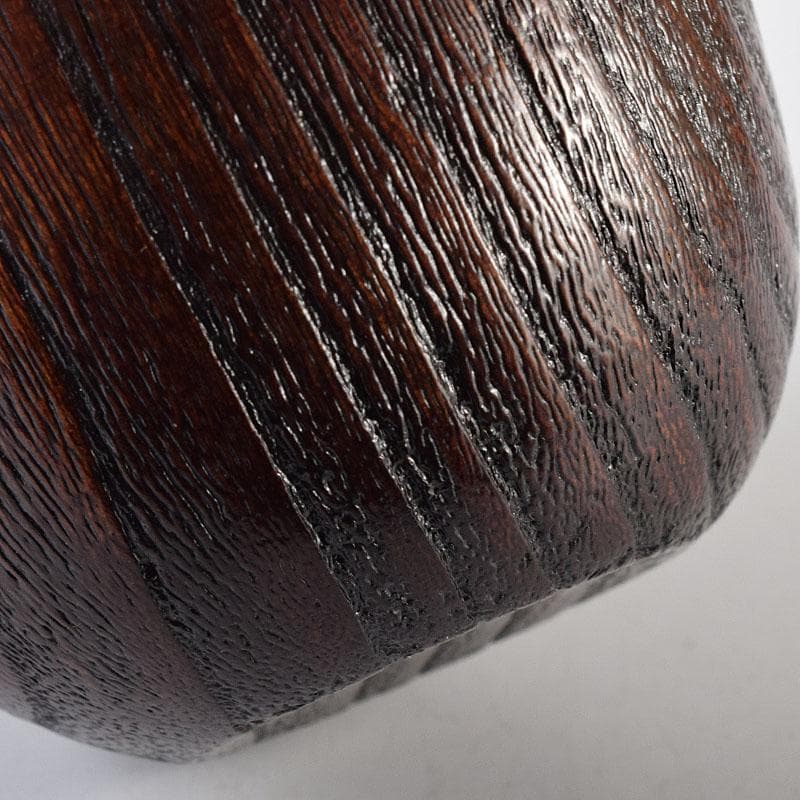 茶道具　桐製内金溜　棗　茶器　仕覆・時代箱付　V　R8643