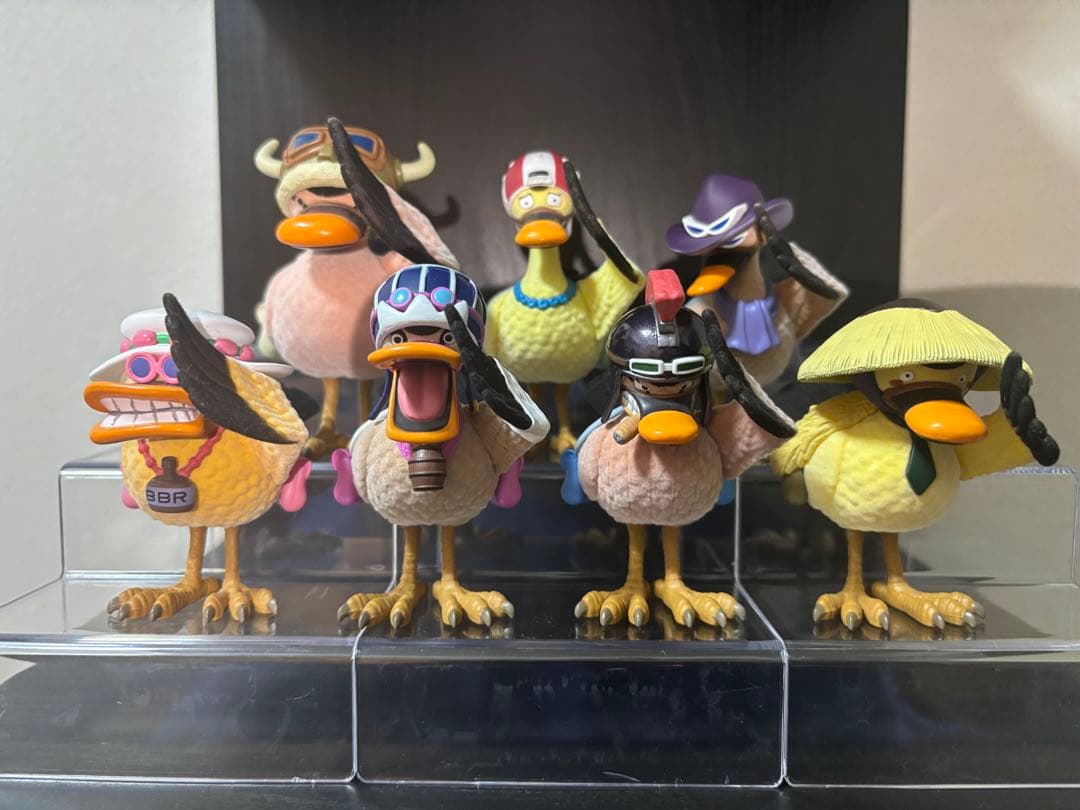 超カルガモ隊　ワンピース フィギュア 8体セット