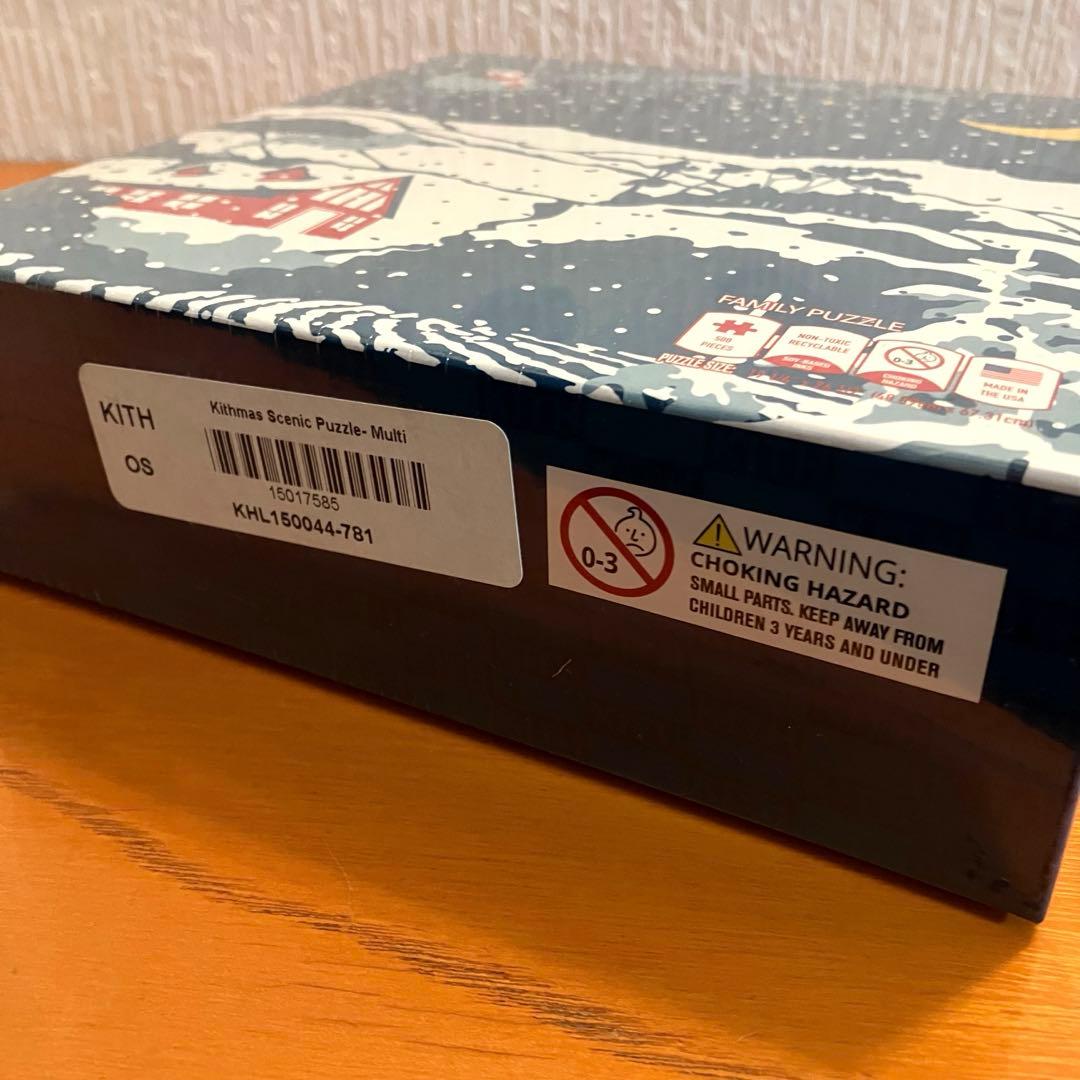 【KITH 】新品未使用 Kithmas ホリデーコレクション パズル