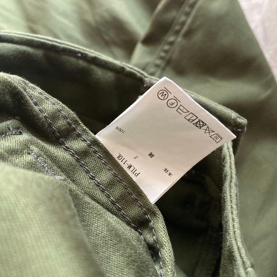 〈CIOTA〉シオタ コットンバックサテンベイカーパンツ 2 M 美品