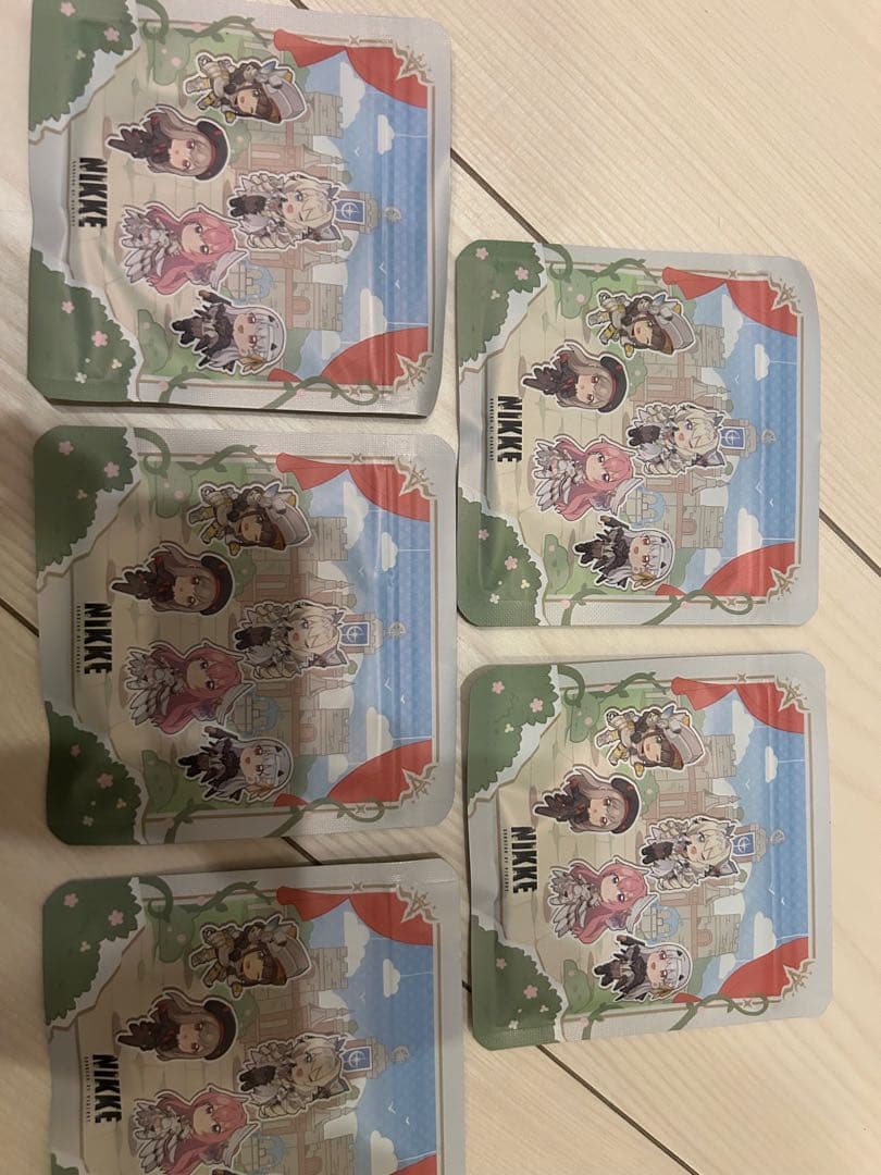 勝利の女神：NIKKE ラバーマグネットコンプセット「5種」