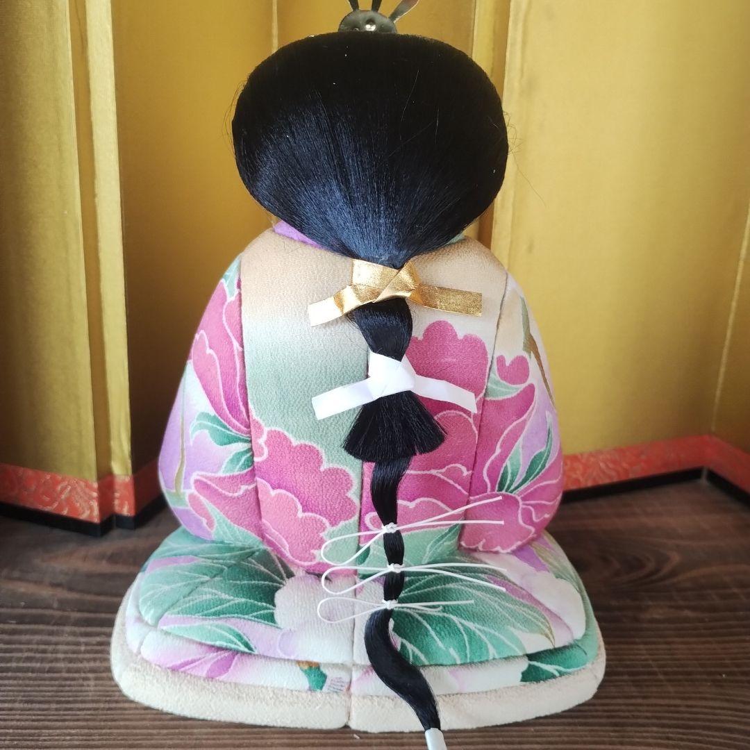 古布のおひなさま