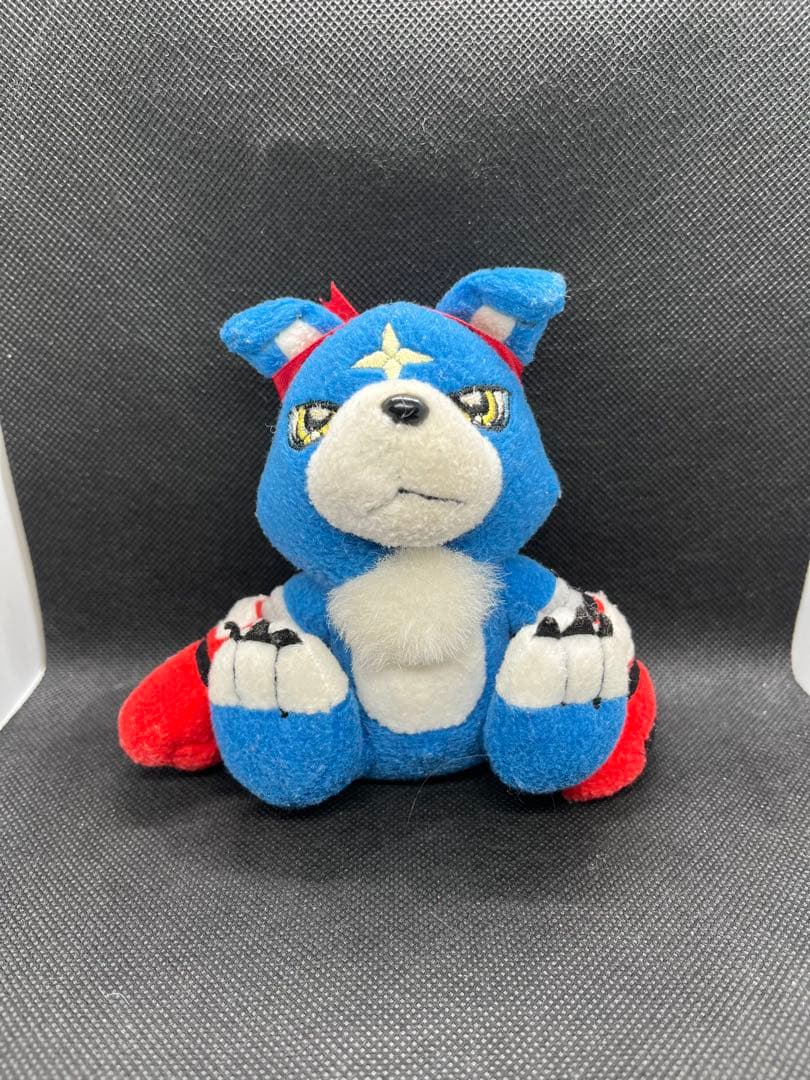 デジモンセイバーズ　ガオモン　レトロ　ぶるぶるぬいぐるみ