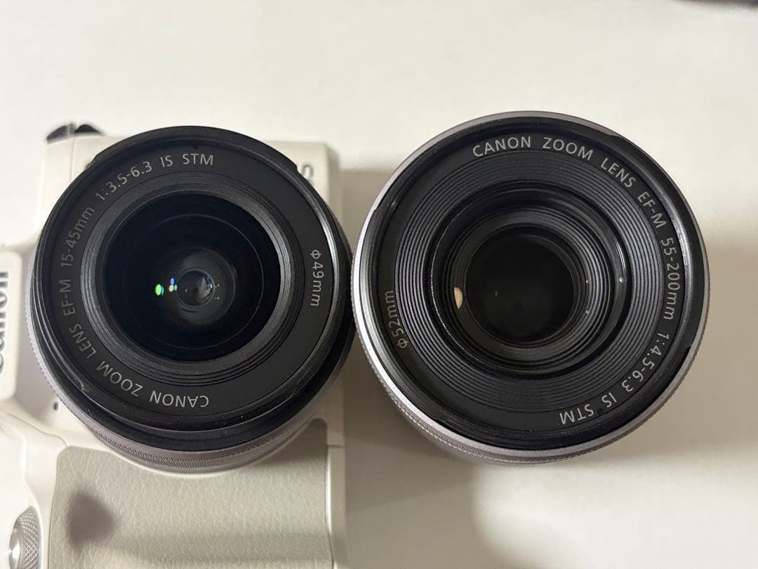 M*i様 【極美品】Canon EOS Kiss M ダブルズームキット ホワイ