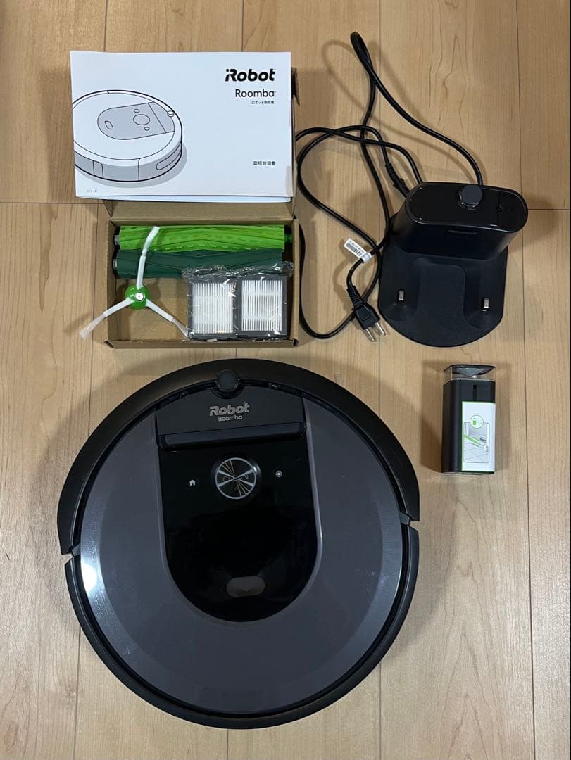 iRobot ルンバi7本体 付属品＋新品交換パーツ付き
