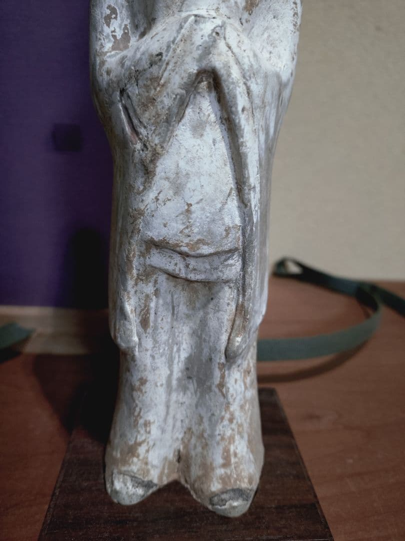 六朝 加彩 官人俑