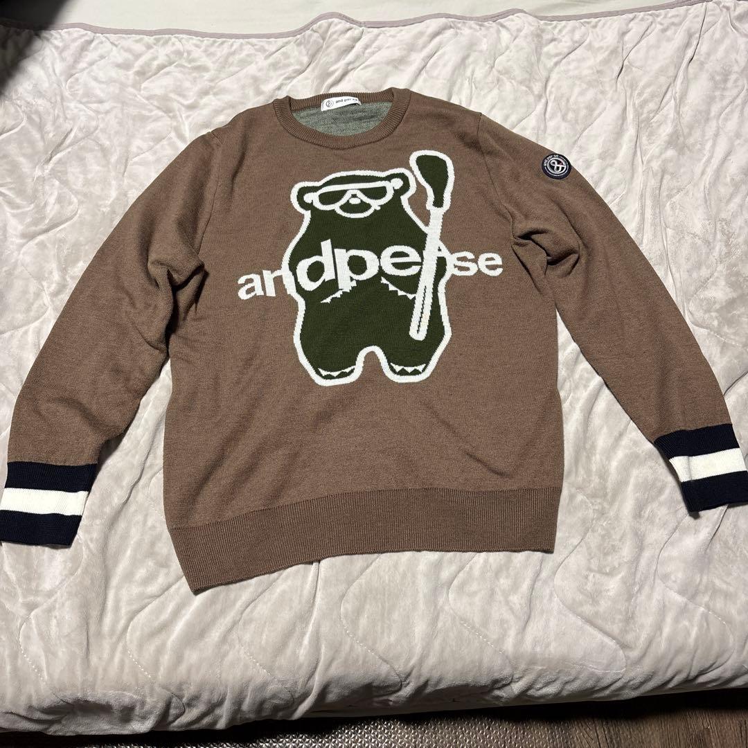 アンパスィ クレアニット クルーネックセーター