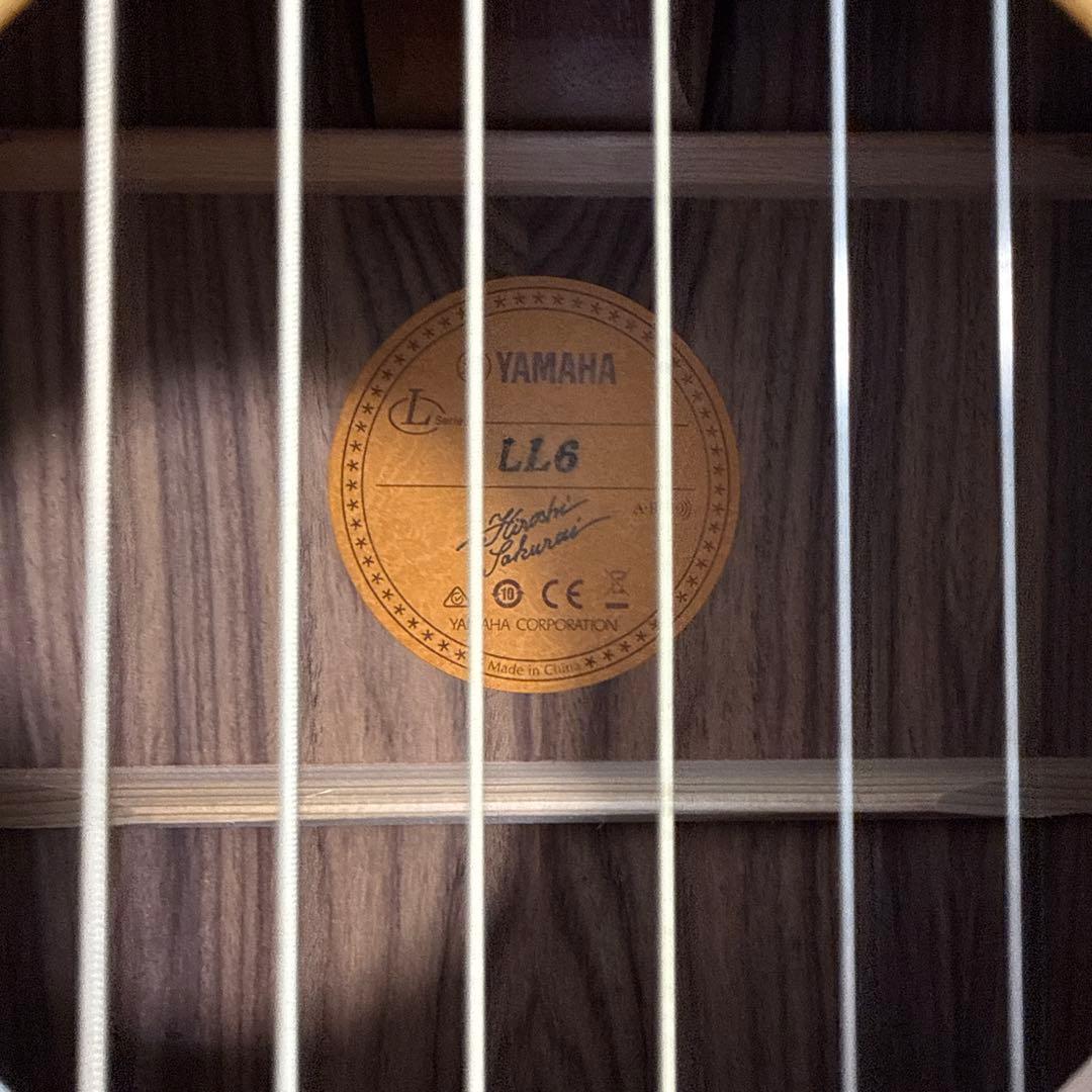 【美品】YAMAHA LL6 ARE チューナーなど一式セット