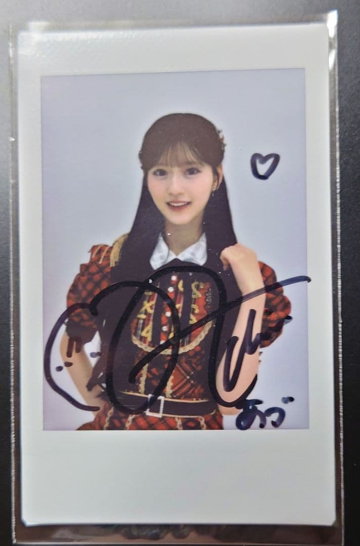 八木愛月 AKB48 サイン入りチェキ 武道館20周年LIVE チャンスくじD賞