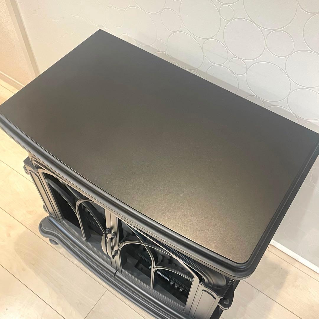 【美品】ニトリ 暖炉型ファンヒーター ワイド IQ BK 1000W 2019年