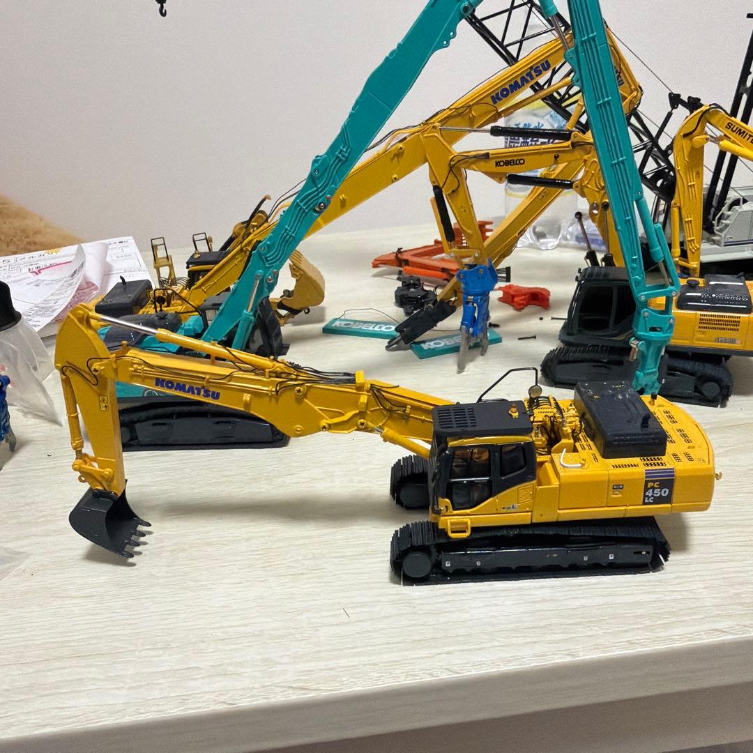 重機コマツ 450 ミニチュア1/50 少しの間だけお値引き可お早めに