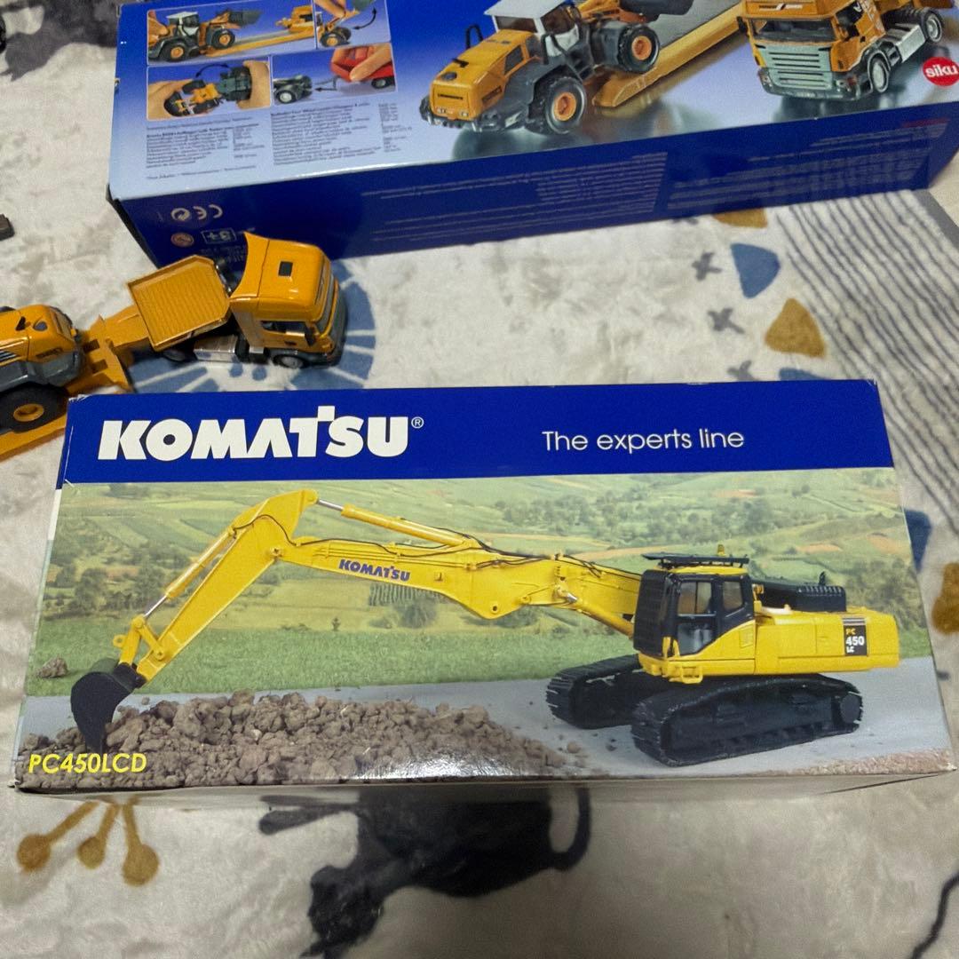 重機コマツ 450 ミニチュア1/50 少しの間だけお値引き可お早めに