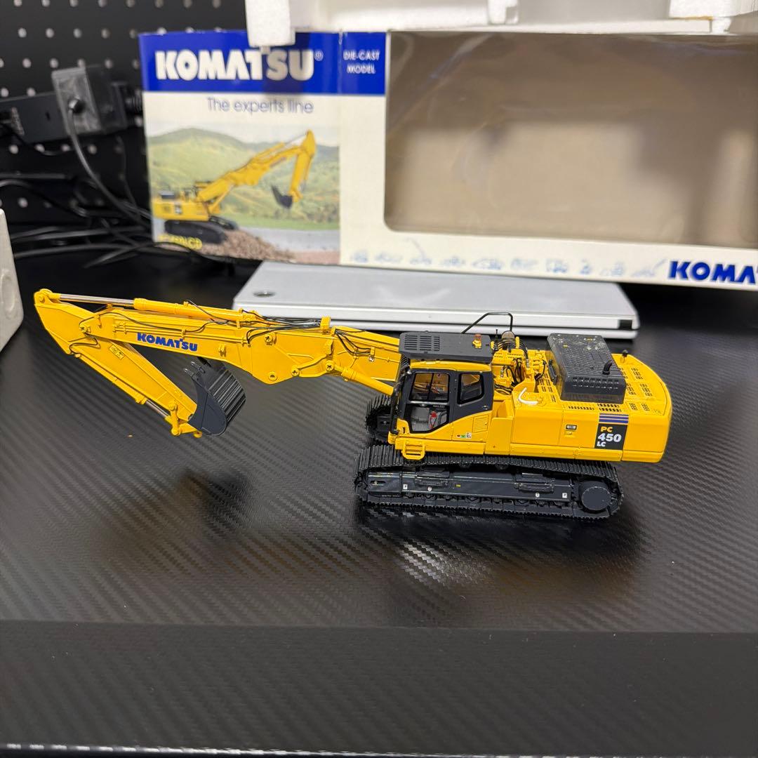 重機コマツ 450 ミニチュア1/50 少しの間だけお値引き可お早めに