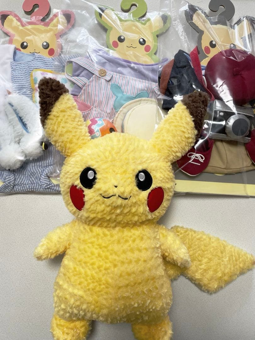 ポケモンセンター Pikachu’s closet ぬいぐるみ コスチューム