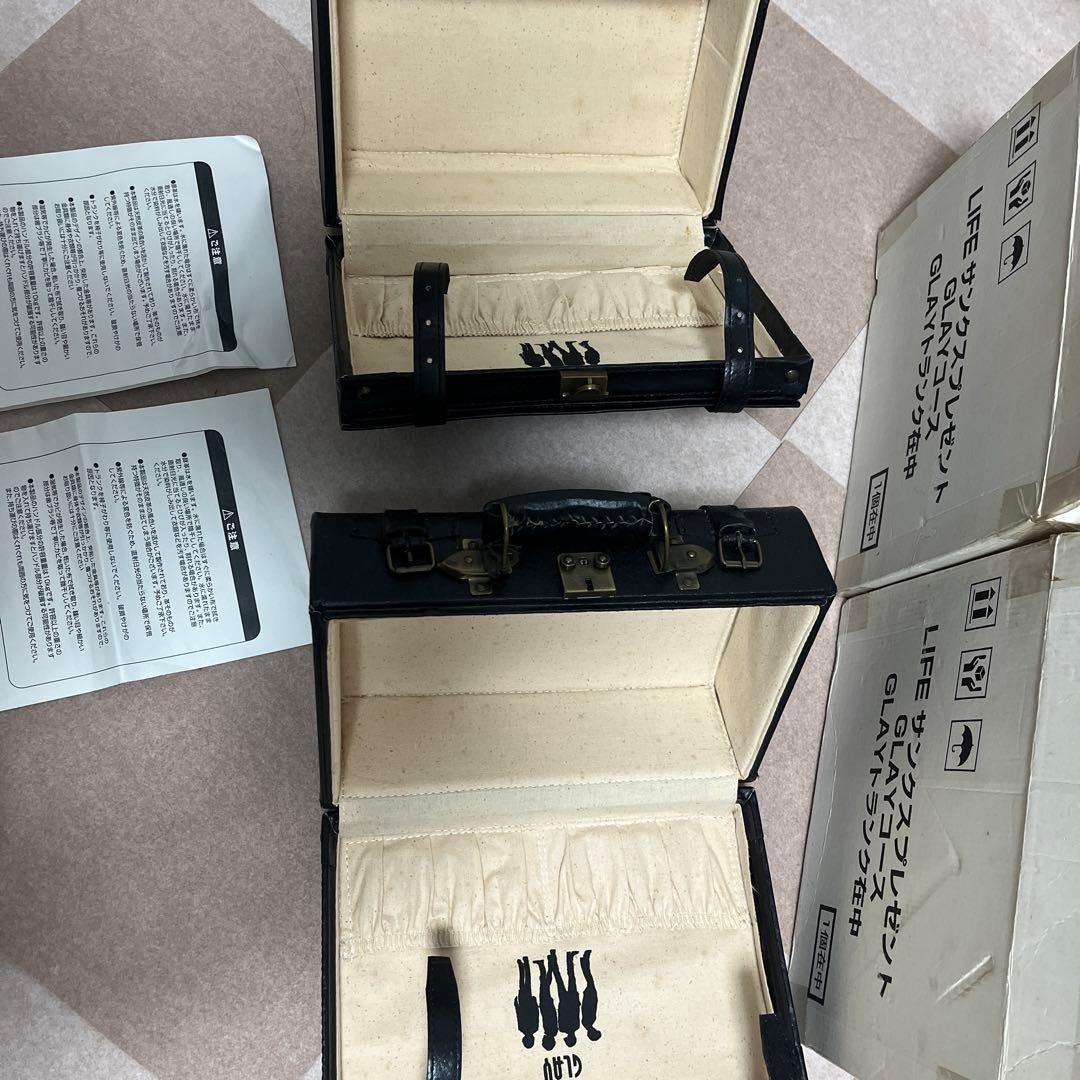 【非売品】GLAY LIFE カード　トランク　【ペアセット】