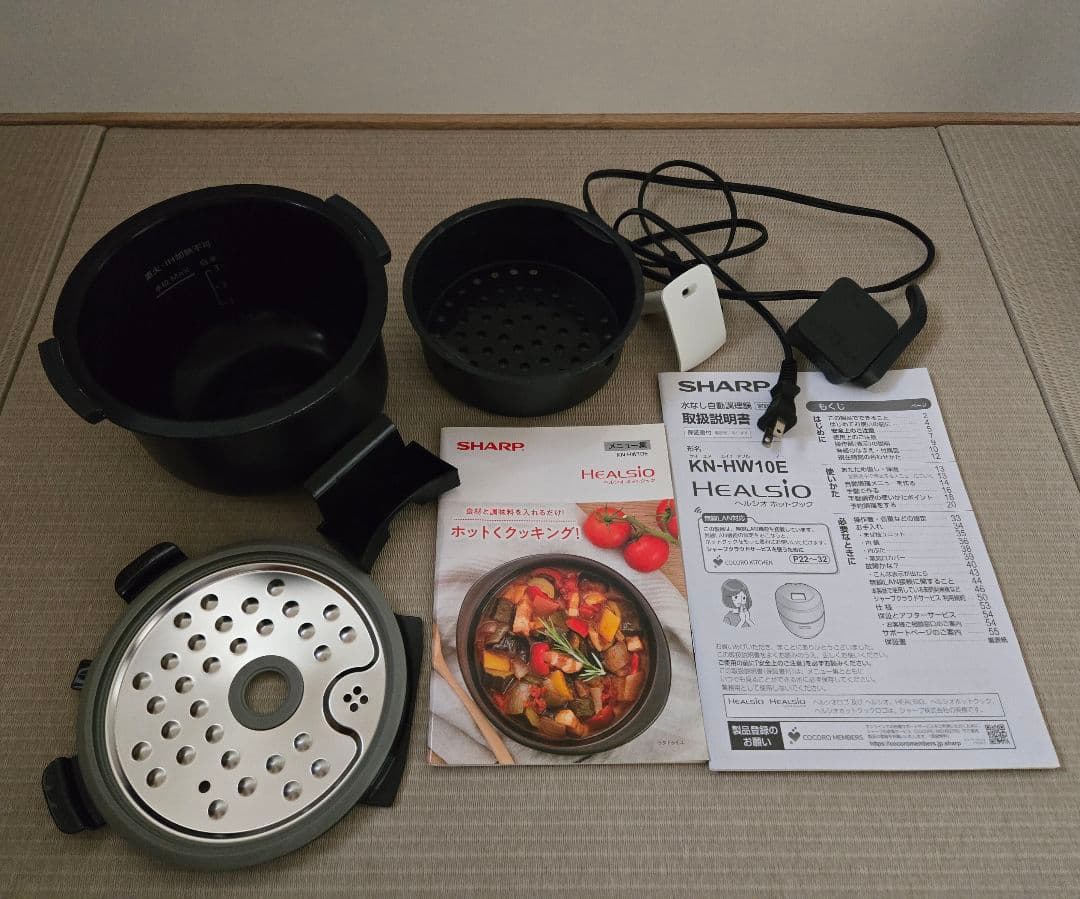 SHARP│ヘルシオ ホットクック│KN-HW10E