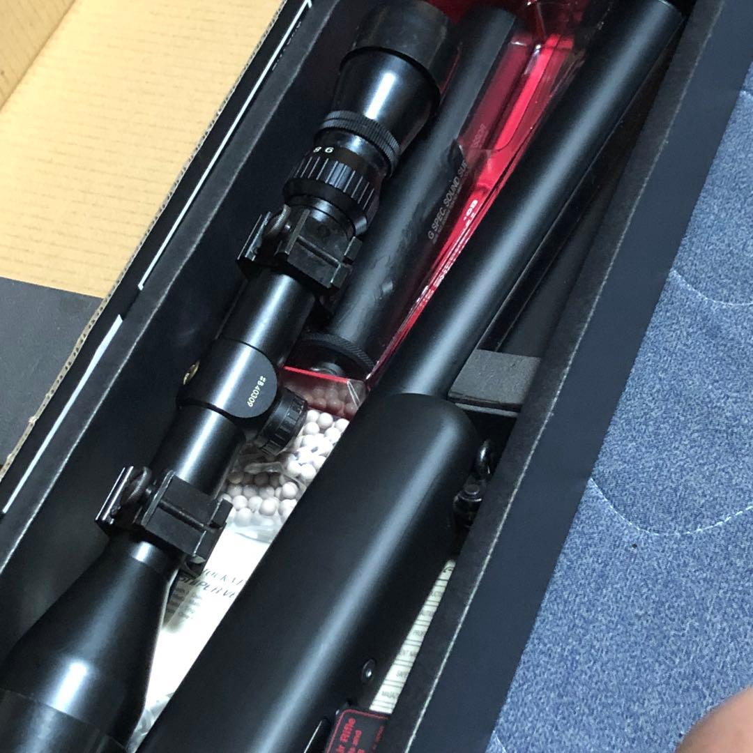 スナイパーライフル ブラック プラスチック製