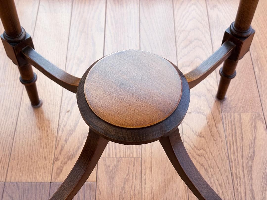 【特価】イタリア medea サイドテーブル ラウンド 丸 花台 飾り台