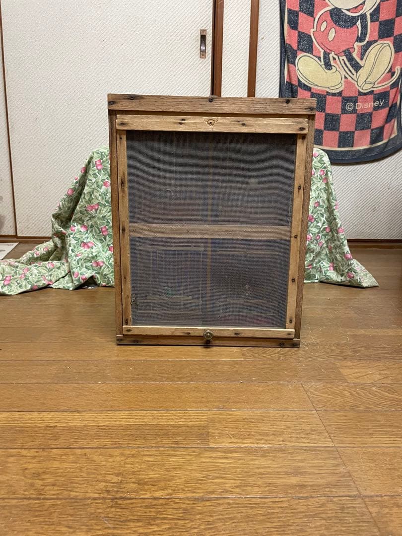 メジロ籠　寝かせ移動ボックス
