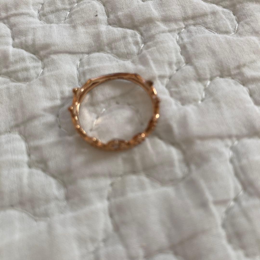 ノジェス　NOJESS K10ダイヤモンドリング 7号　クラウン