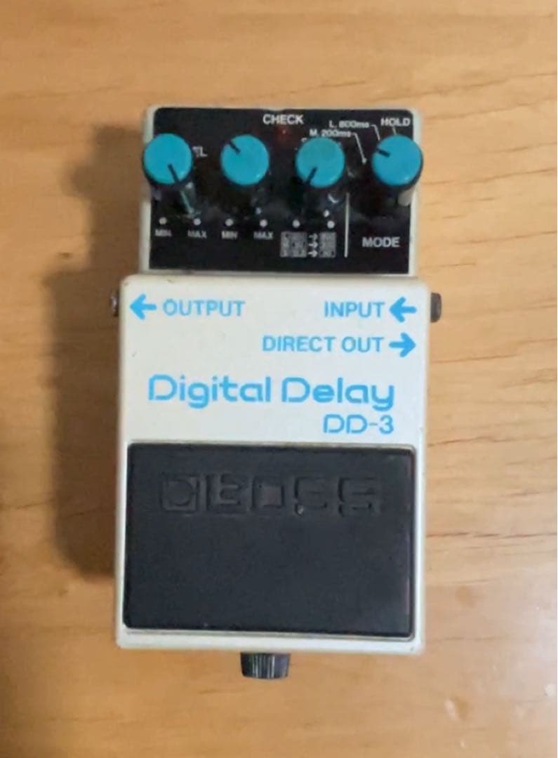 BOSS デジタルディレイ DD-3 Digital daley 青ラベル