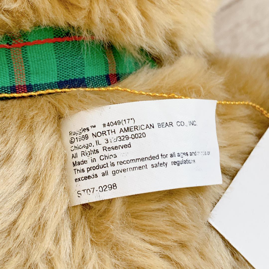 【タグ付】ノースアメリカンベア＆Ganz社製 テディベア2体セット★海外 レア