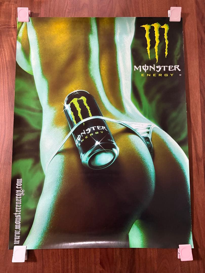 激レア 非売品 MONSTER ENERGY ポスター 海外輸入品