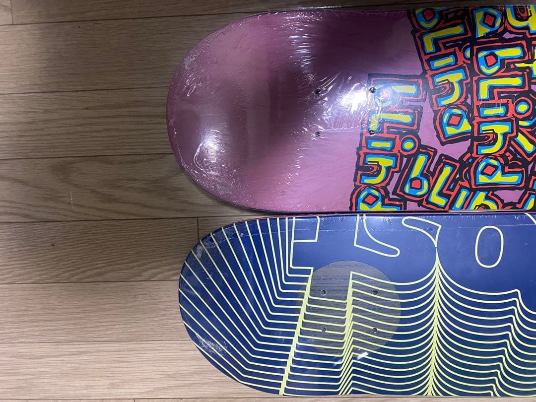 スケートデッキ　2枚セット　8インチ