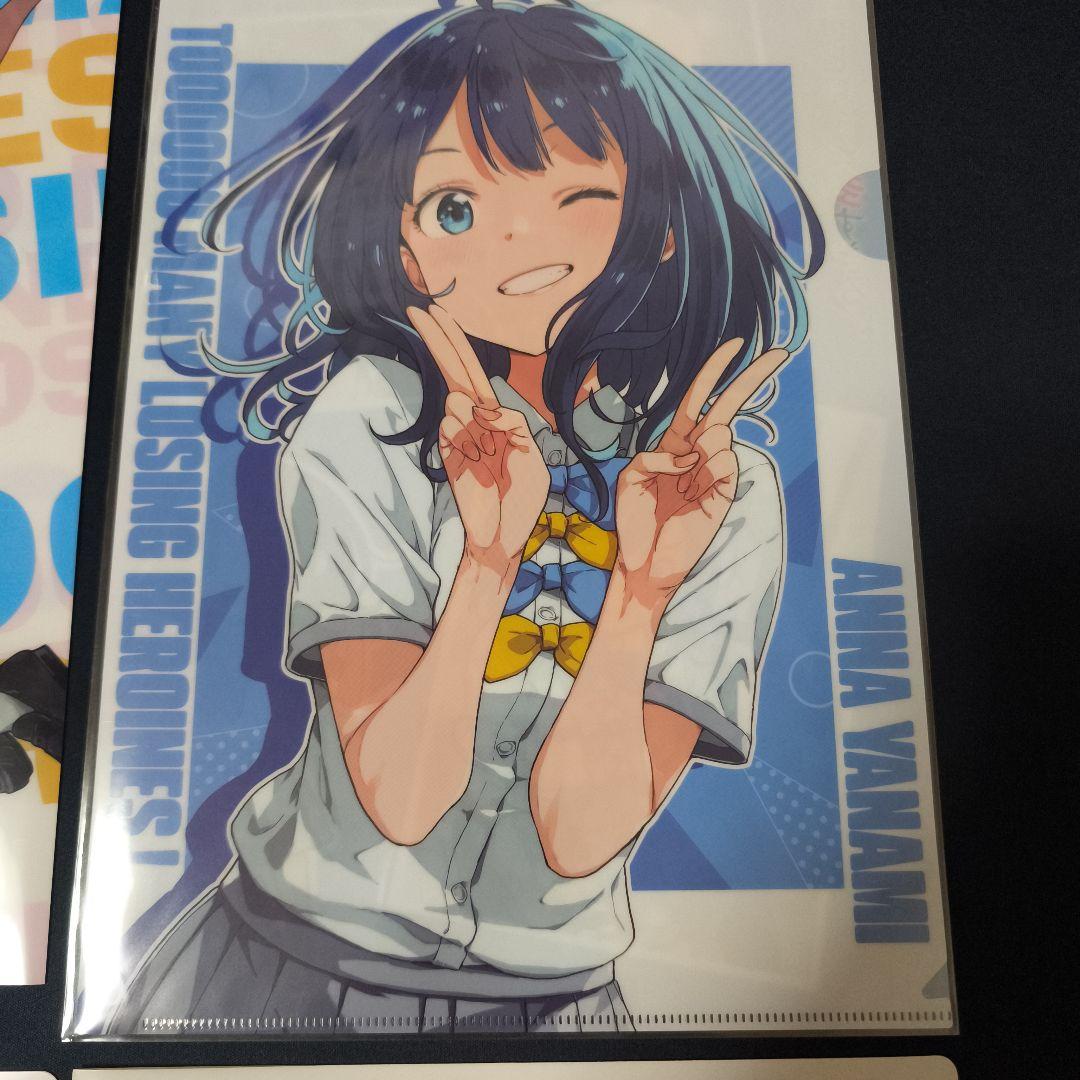 負けヒロインが多すぎる！ メロンブックス非売品特典クリアファイル4枚セット