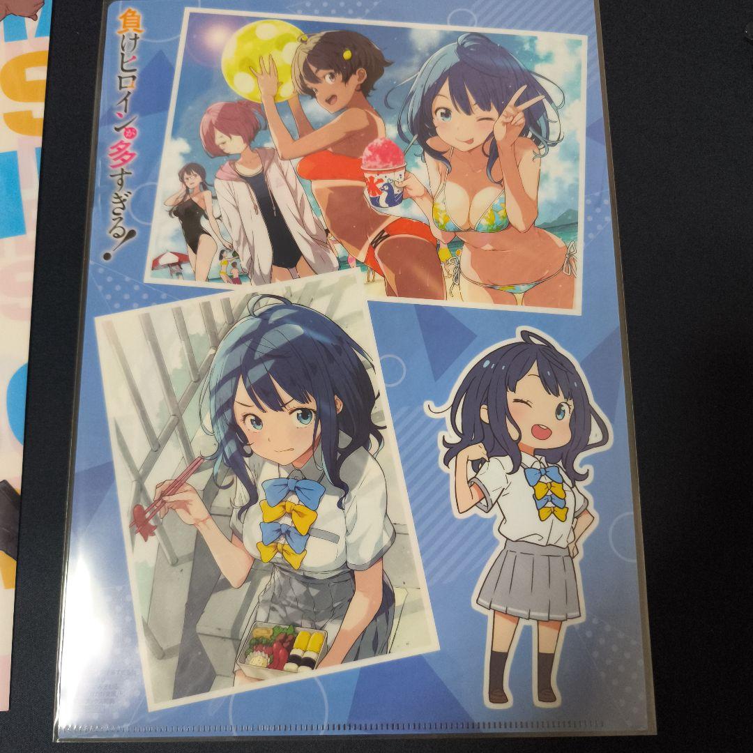 負けヒロインが多すぎる！ メロンブックス非売品特典クリアファイル4枚セット