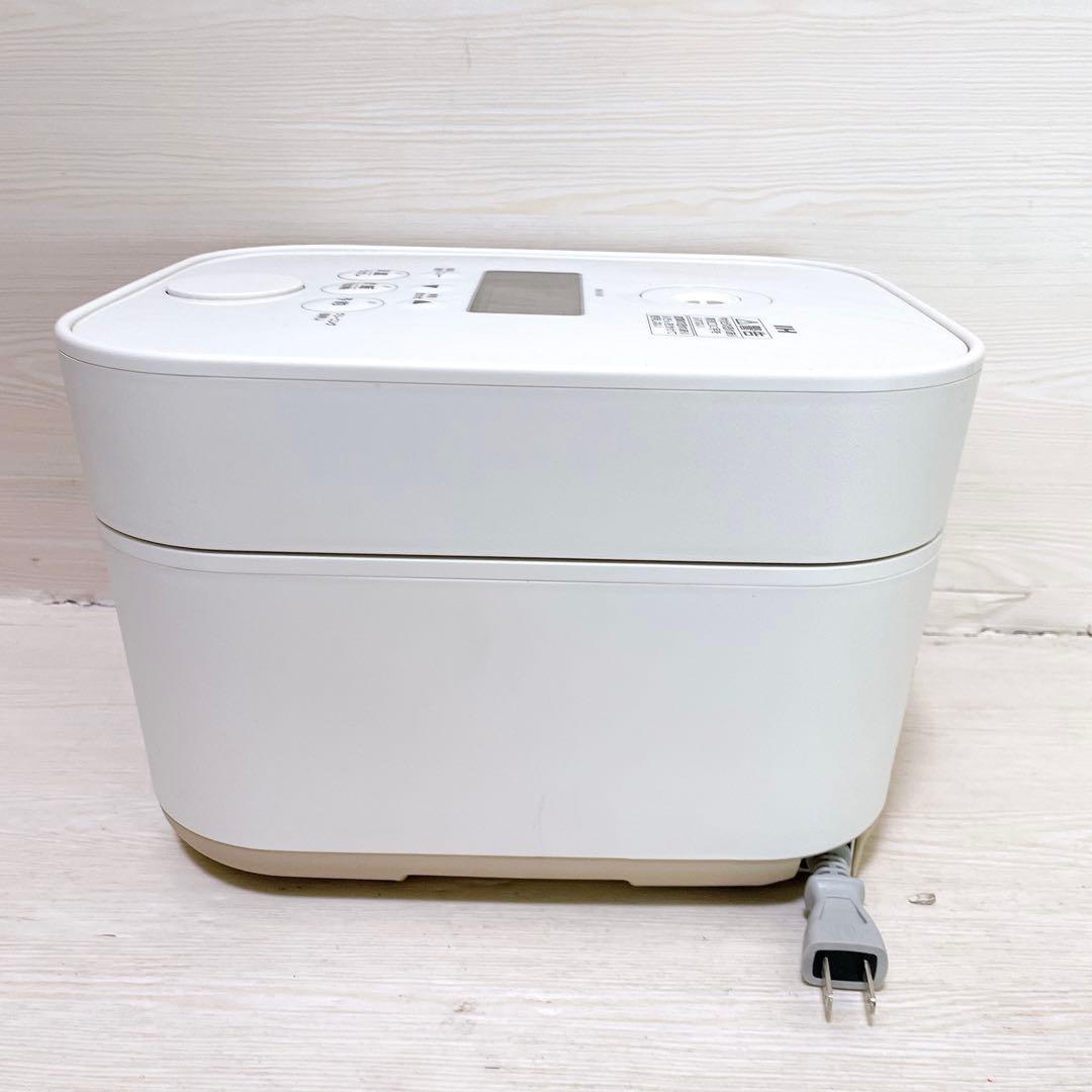 美品 STAN 象印 炊飯器 NW-SA10 ホワイト5.5号炊き 2022年製