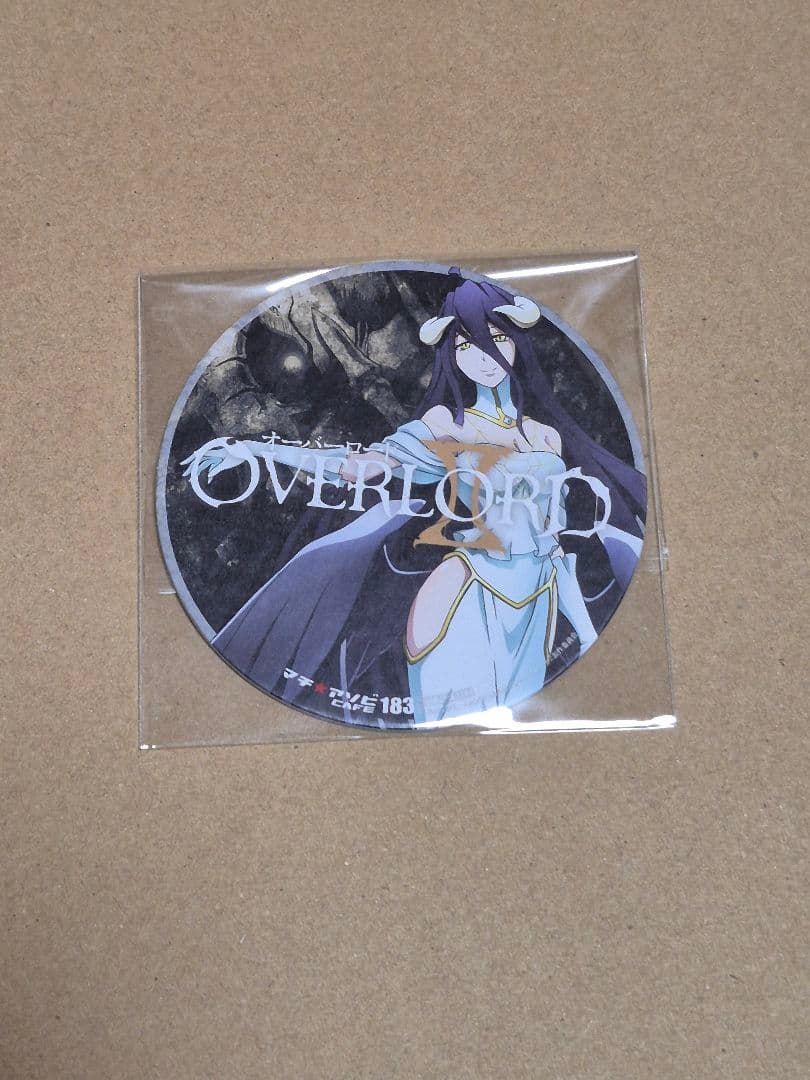希少品 オーバーロード マチアソビ コースター アルベド