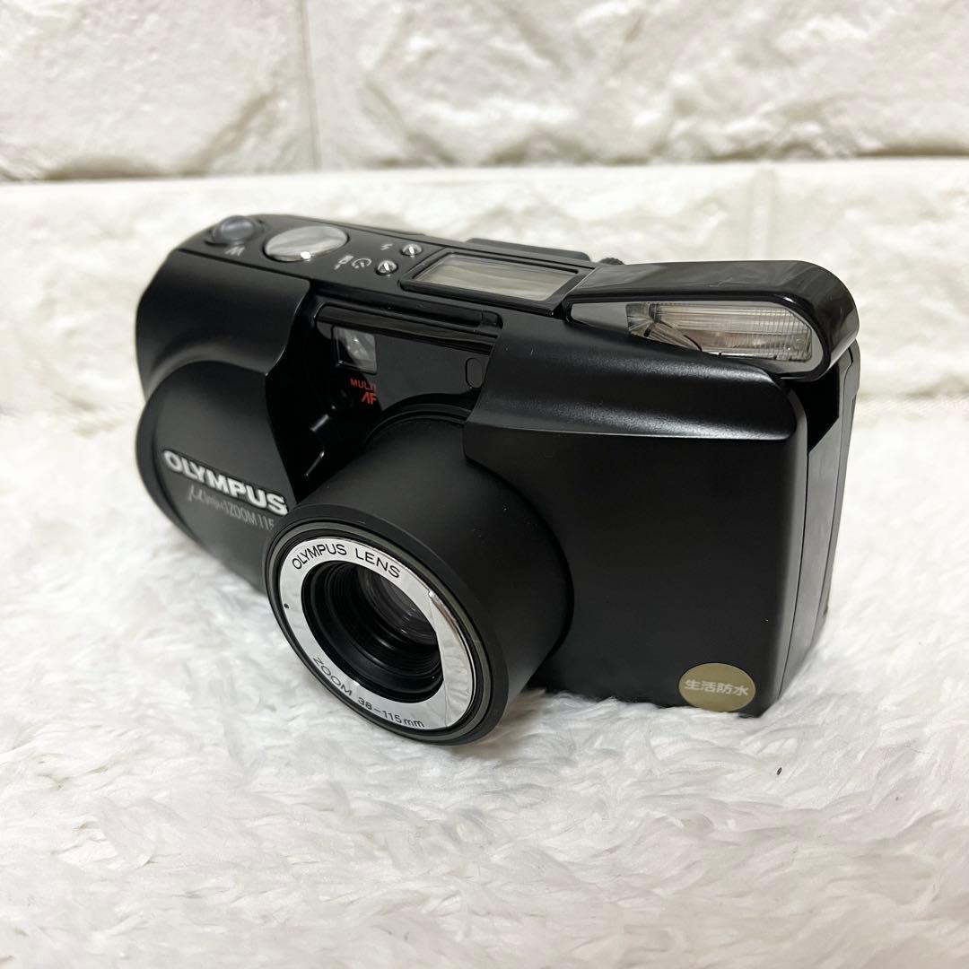 【動作確認済み】OLYMPUS μ mju: ZOOM 115 フィルムカメラ