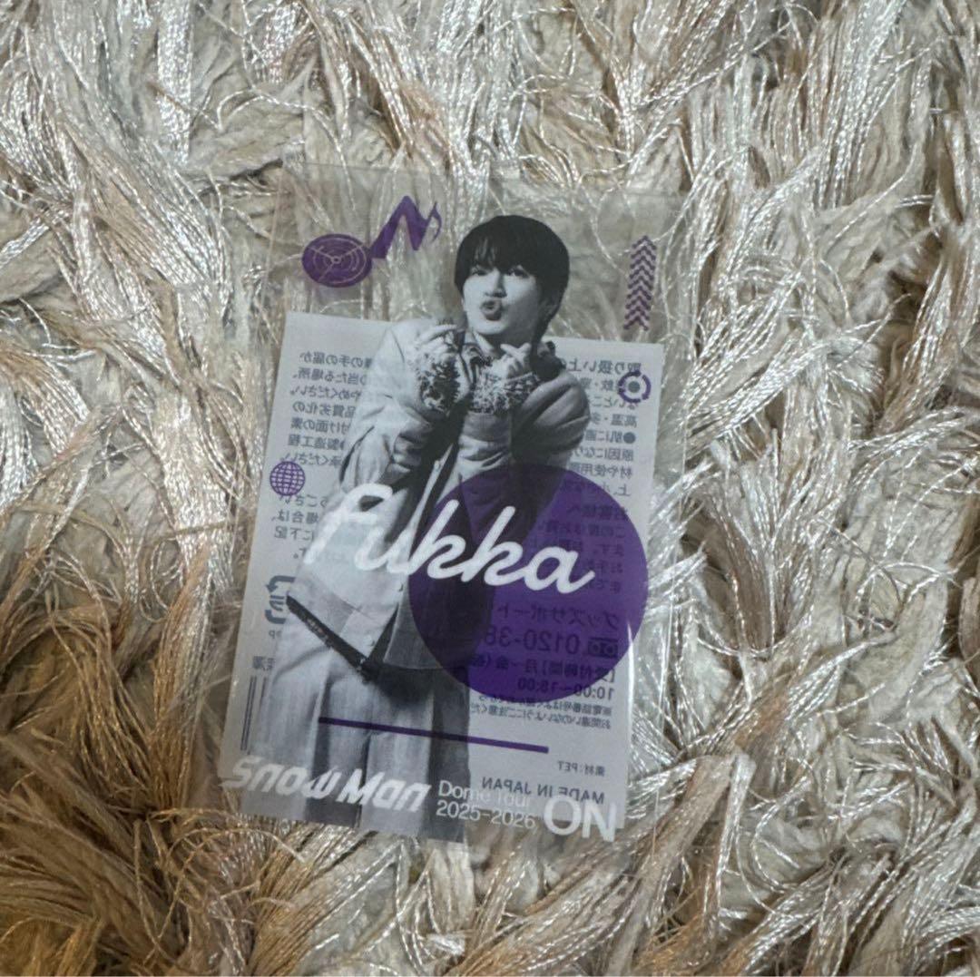 深澤辰哉クリアカード＋ソフビ＋ペンライト　3点セット