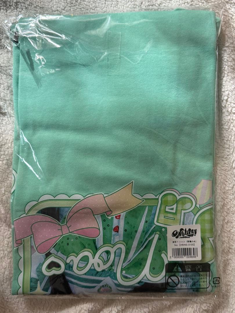 iLiFE! 若葉のあ 武道館 A賞 実写Tシャツ