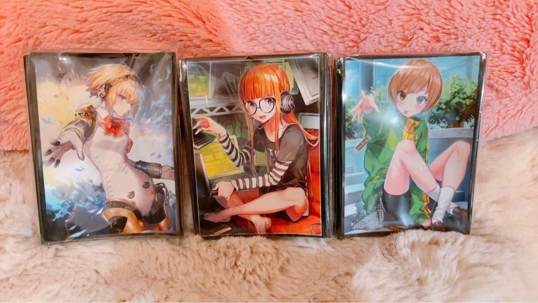 ペルソナ　（アイギス　里中 千枝　佐倉双葉）デッキケース＆スリーブセット