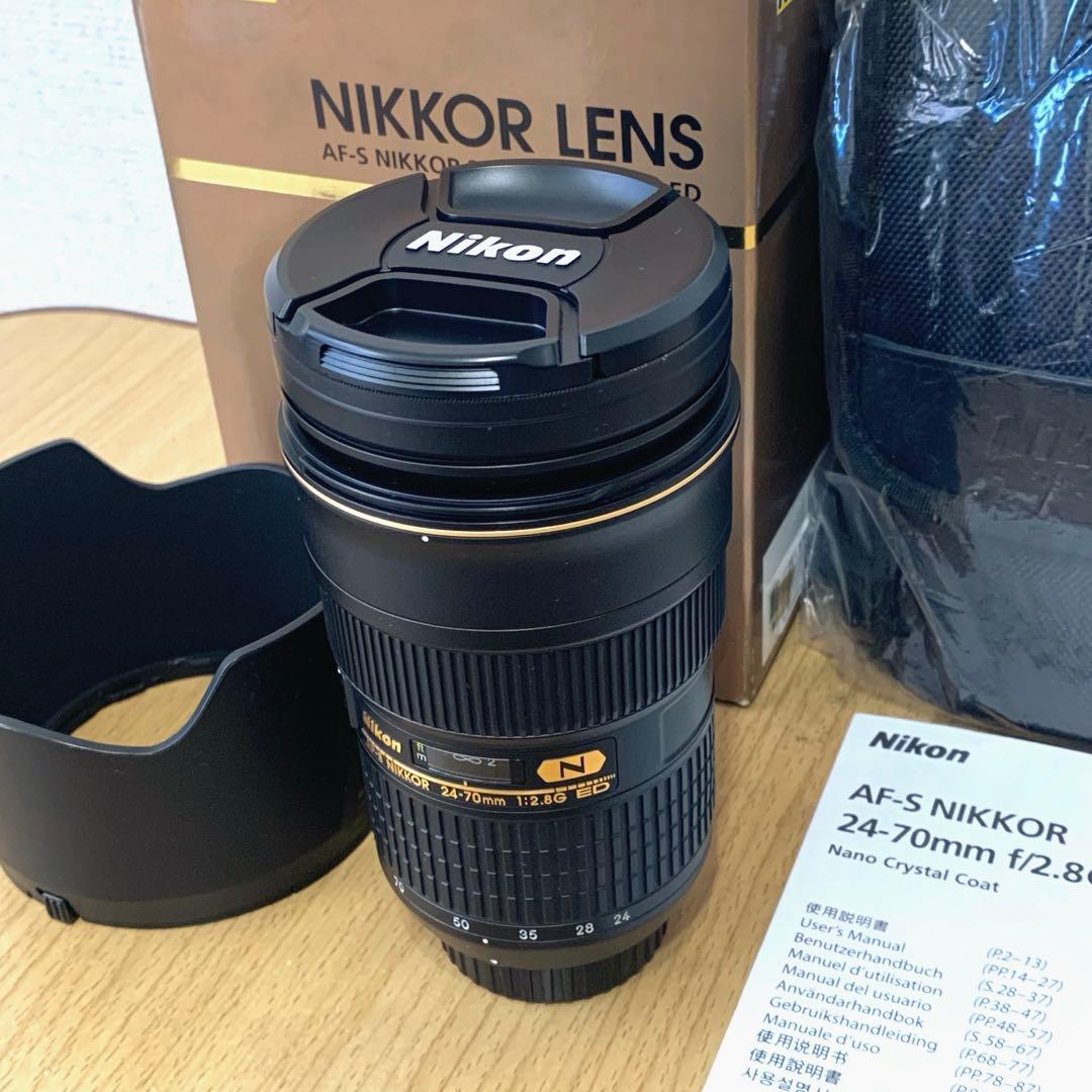 【美品】Nikonニコン AF-S NIKKOR 24-70 F2.8G ED