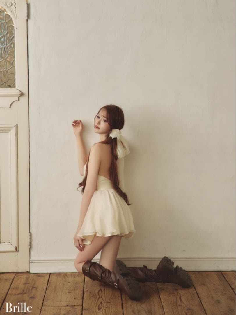 Brille れみれみ　ドレス　アイボリーS