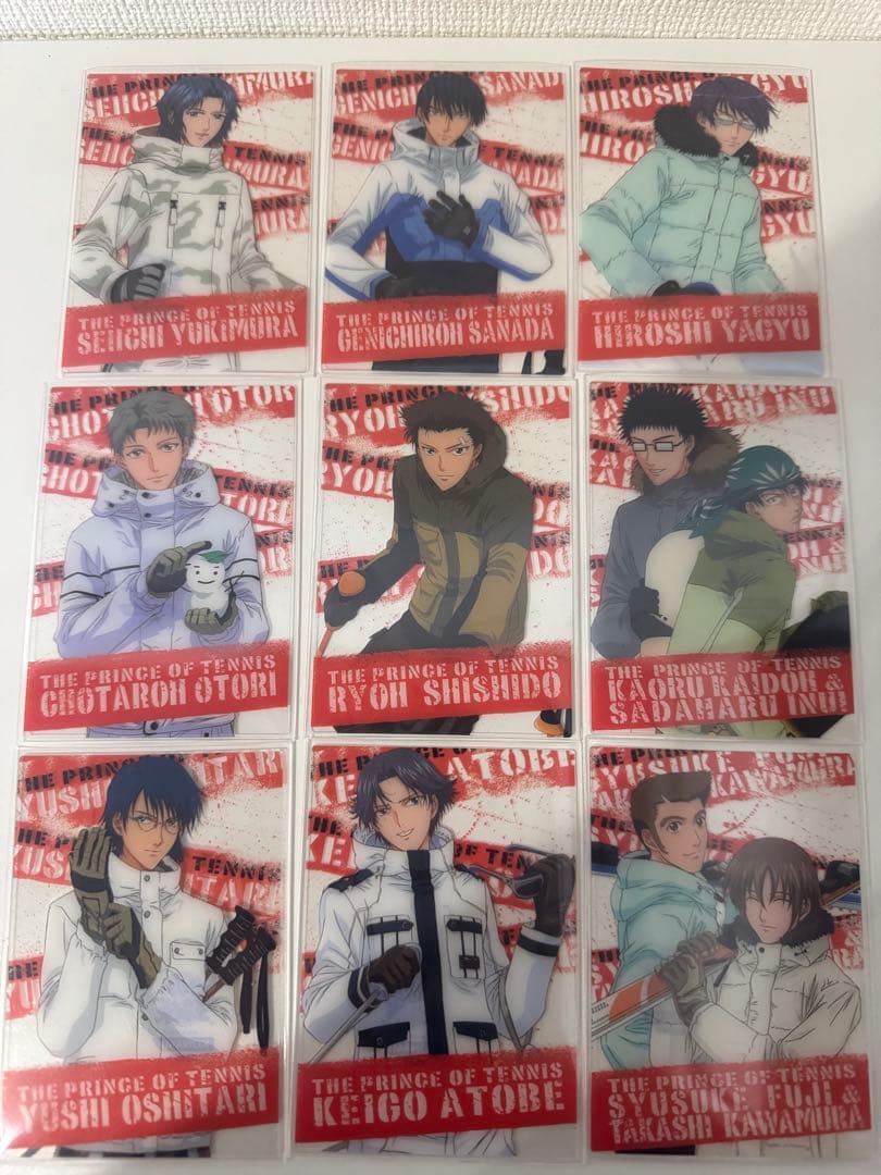 テニスの王子様 トレーディングカード 9枚セット