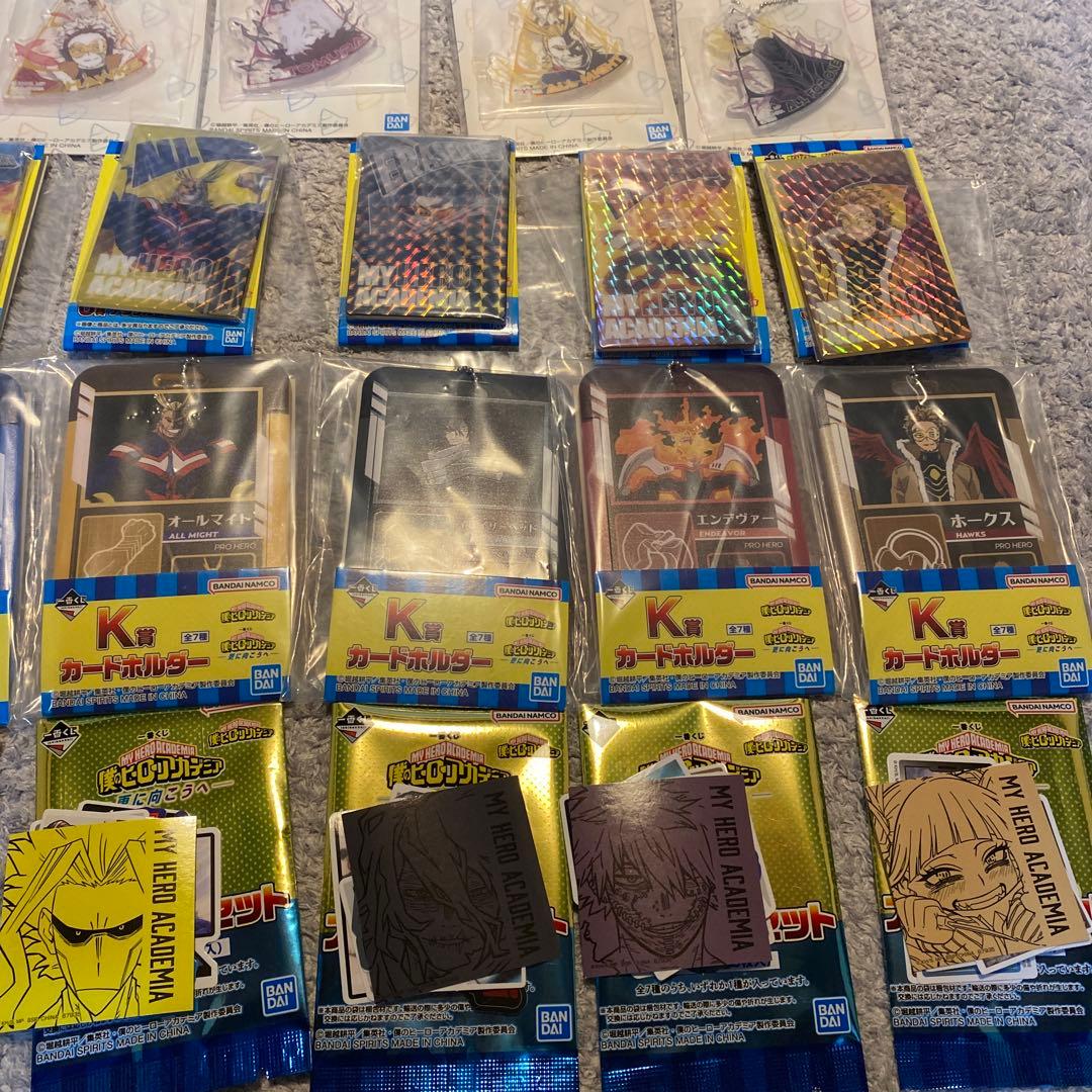 【ヒロアカ】一番くじ 更に向こうへ フィギュアフルコンプセット　他下位賞35品